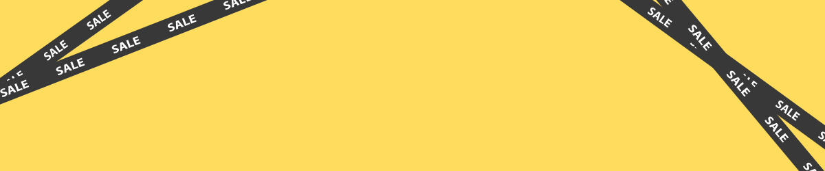 Banner for Black Friday Sale - SALE tape
