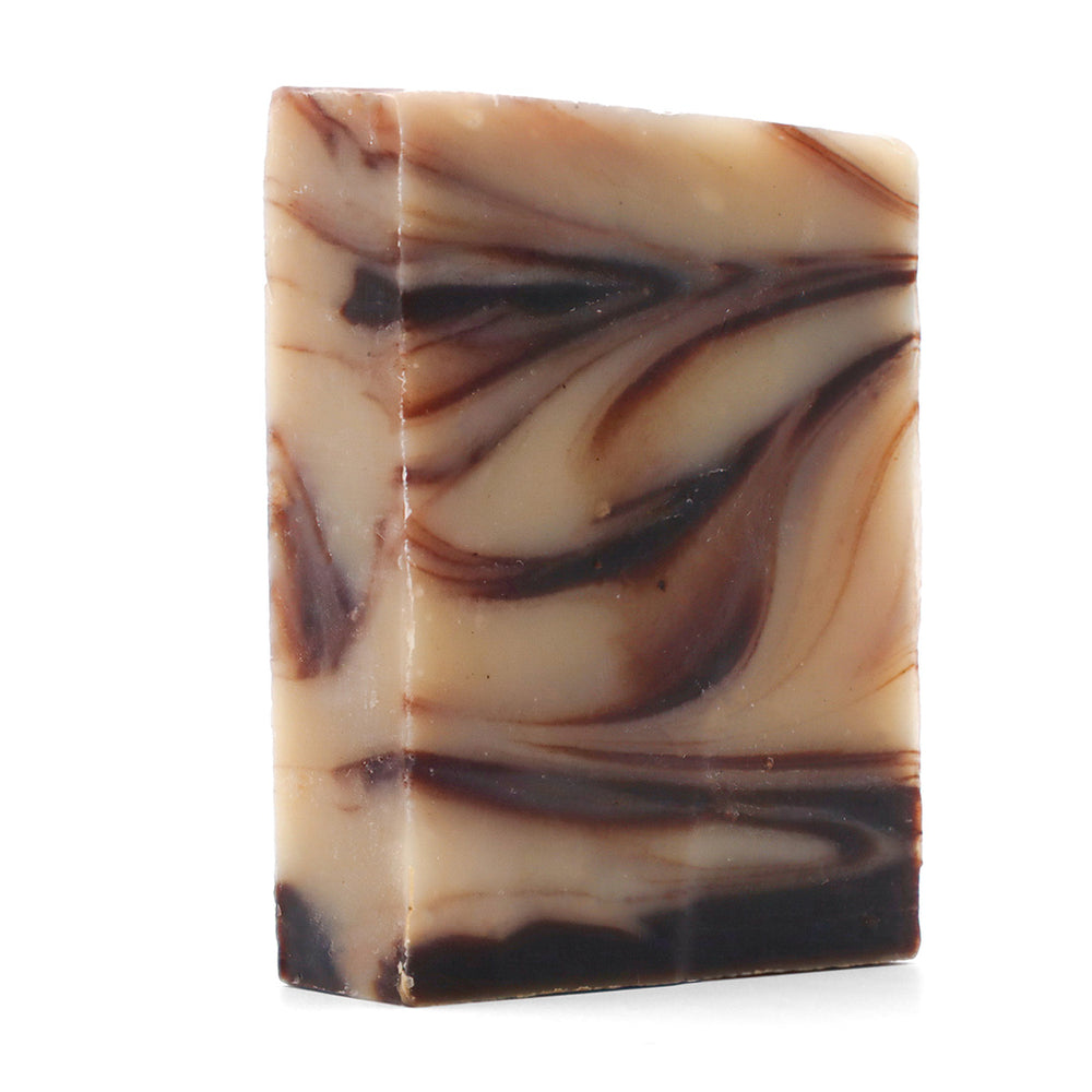 Raw BAR-CHOULI® soap by Biggs & Featherbelle®