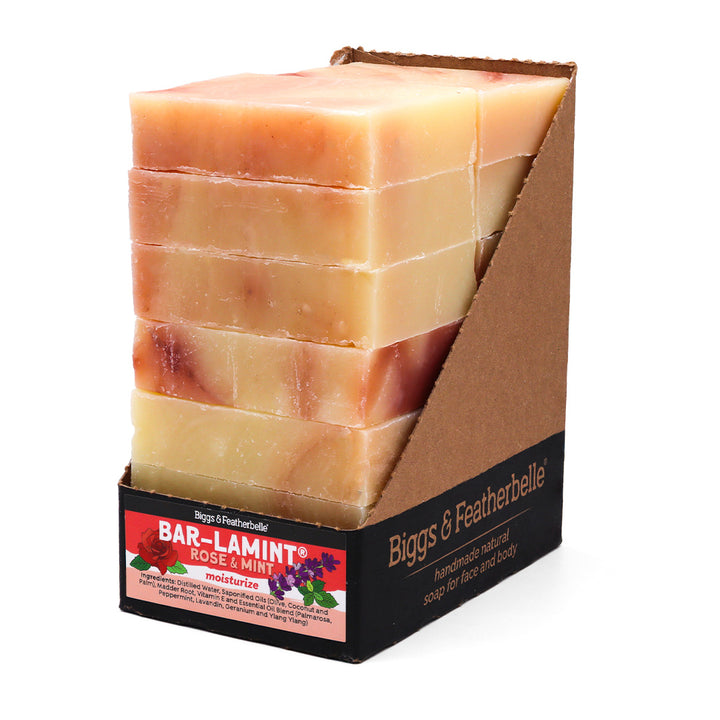 14-pack of BAR-LAMINT® soap by Biggs & Featherbelle®