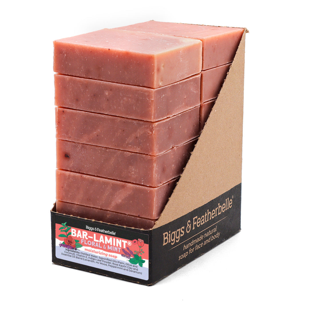 14-pack of BAR-LAMINT® soap by Biggs &amp; Featherbelle®