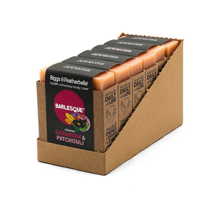 6-pack of BARLESQUE® soap by Biggs & Featherbelle®