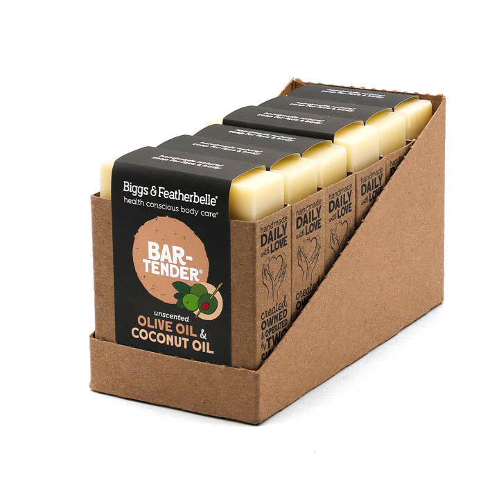 6-pack of BAR-TENDER® soap by Biggs & Featherbelle®