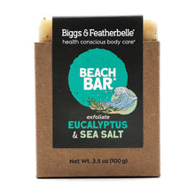 Front of  BEACH BAR® soap by Biggs & Featherbelle® 
