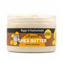 Lemon & Coconut Whipped Shea Butter by Biggs & Featherbelle®