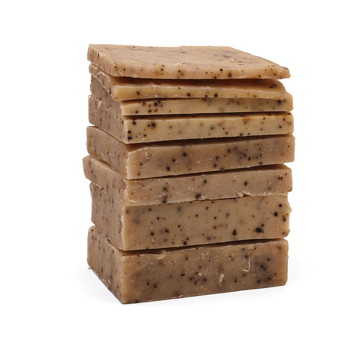 1LB stack of Coffee Bar® soap by Biggs & Featherbelle®