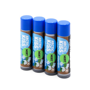 4-pack of ARCTIC KISS™ natural Lip Balm by Biggs & Featherbelle®