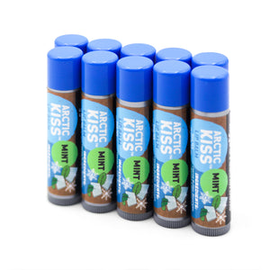 10-pack of ARCTIC KISS™ natural Lip Balm by Biggs & Featherbelle®