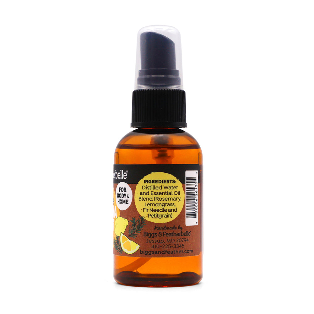 Side of Rosemary & Lemon Aroma Mist by Biggs & Featherbelle®