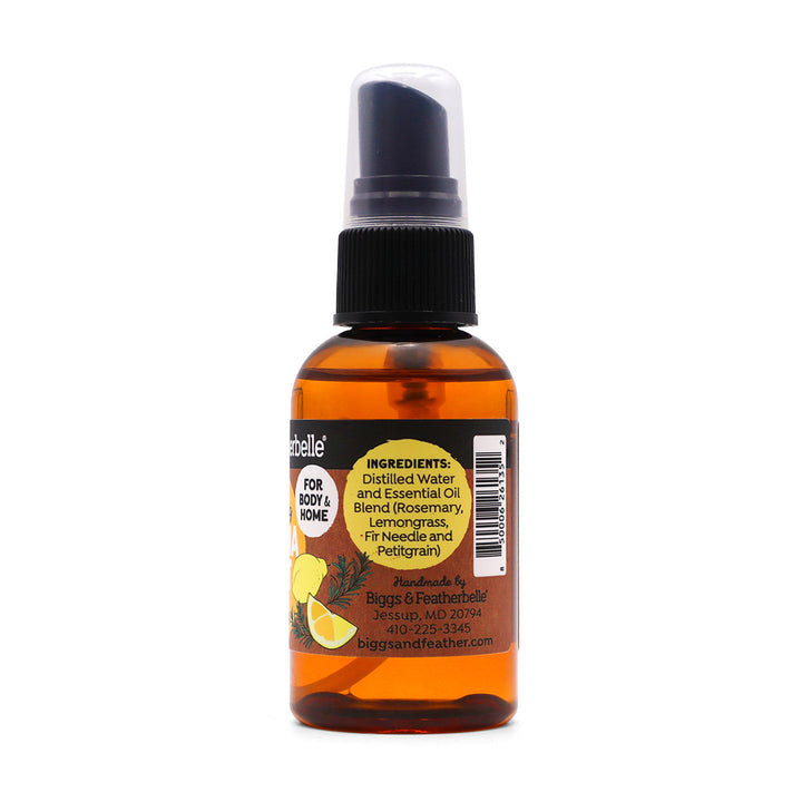Side of Rosemary & Lemon Aroma Mist by Biggs & Featherbelle®