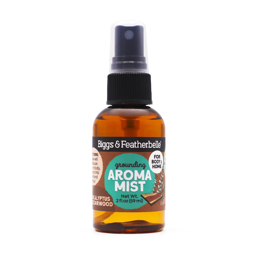 Eucalyptus & Cedarwood Aroma Mist front by Biggs & Featherbelle®