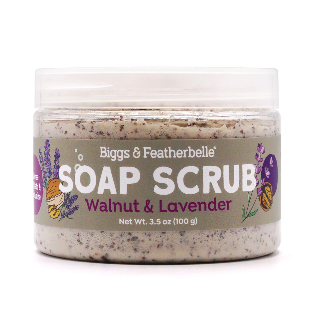 Walnut & Lavender Soap Scrub by Biggs & Featherbelle®