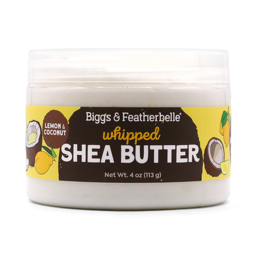 Lemon & Coconut Whipped Shea Butter by Biggs & Featherbelle®