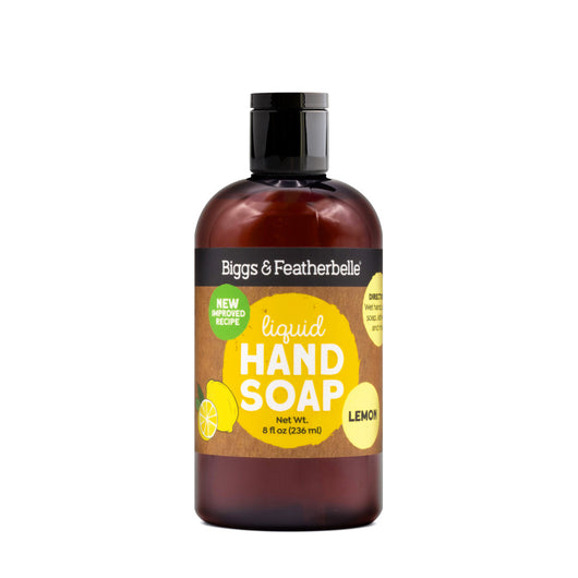 LEMON Liquid Hand Soap by Biggs & Featherbelle® flip-top
