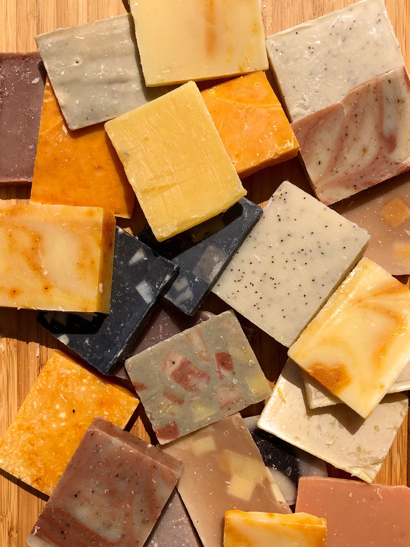 Actual photo of Odds & Ends Bag contents.