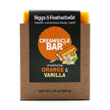 Front of CREAMSICLE BAR™ soap by Biggs & Featherbelle® 