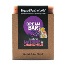 Front of DREAM BAR™ soap by Biggs & Featherbelle® 
