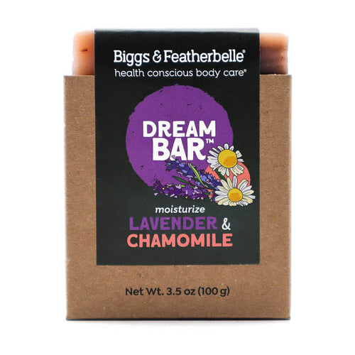 Front of DREAM BAR™ soap by Biggs & Featherbelle® 