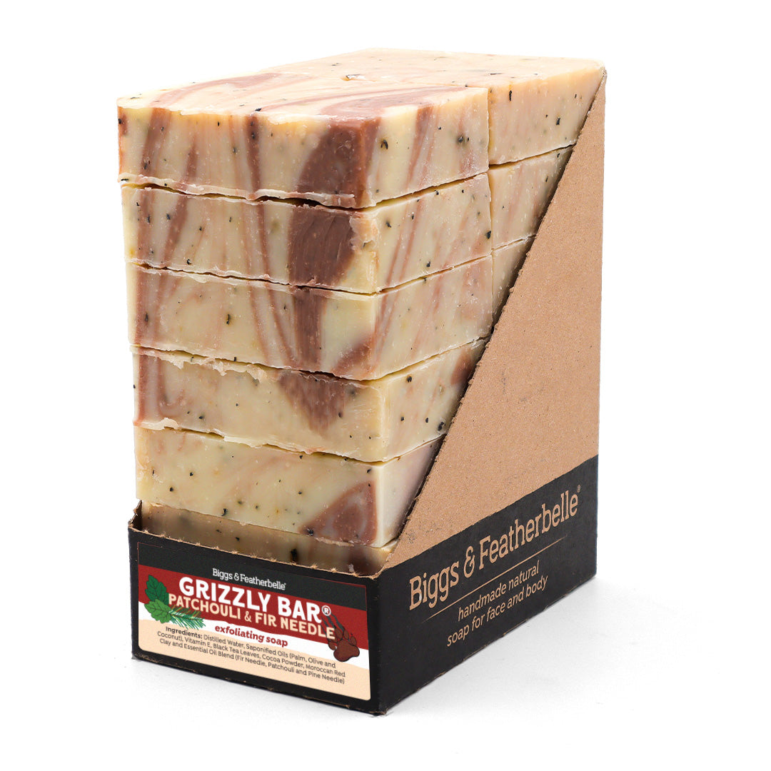 14-pack of GRIZZLY BAR® soap by Biggs & Featherbelle®