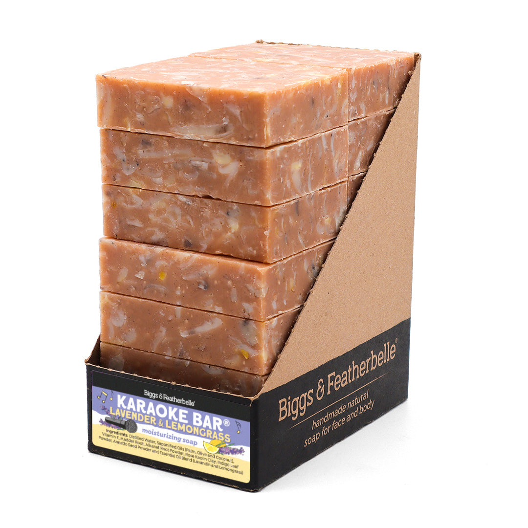 14-pack of KARAOKE BAR® soap by Biggs &amp; Featherbelle®