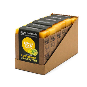 6-pack of LEMON BAR soap by Biggs & Featherbelle®