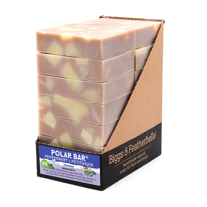 14-pack of POLAR BAR® soap by Biggs & Featherbelle®