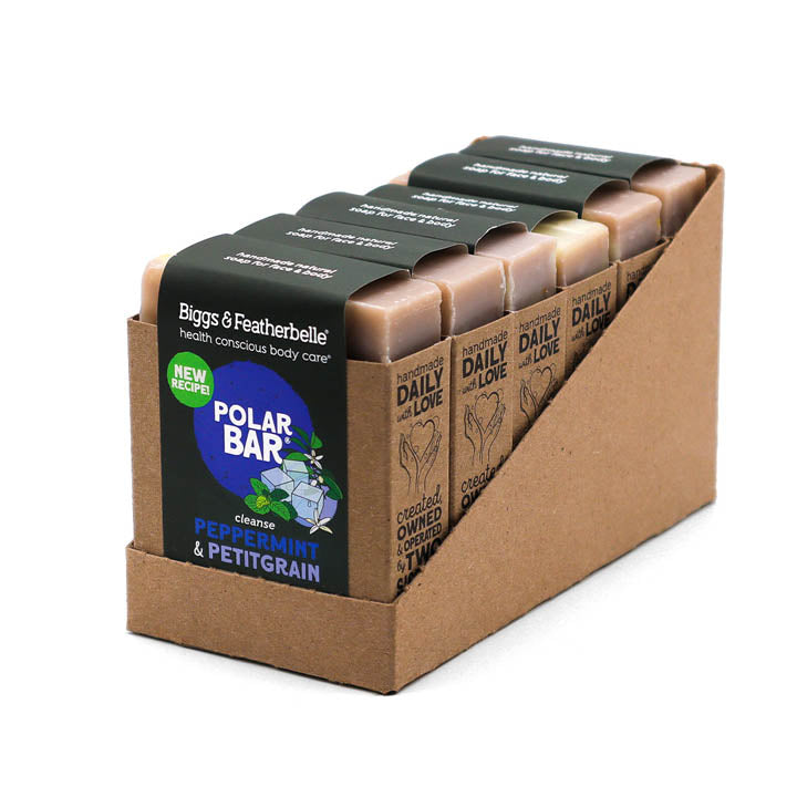 6-pack of POLAR BAR® soap by Biggs & Featherbelle®