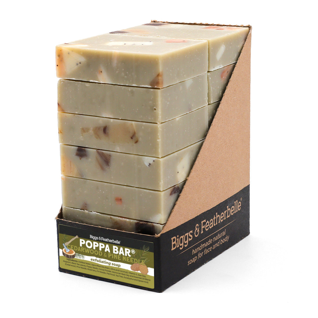 14-pack of POPPA BAR® soap by Biggs &amp; Featherbelle®