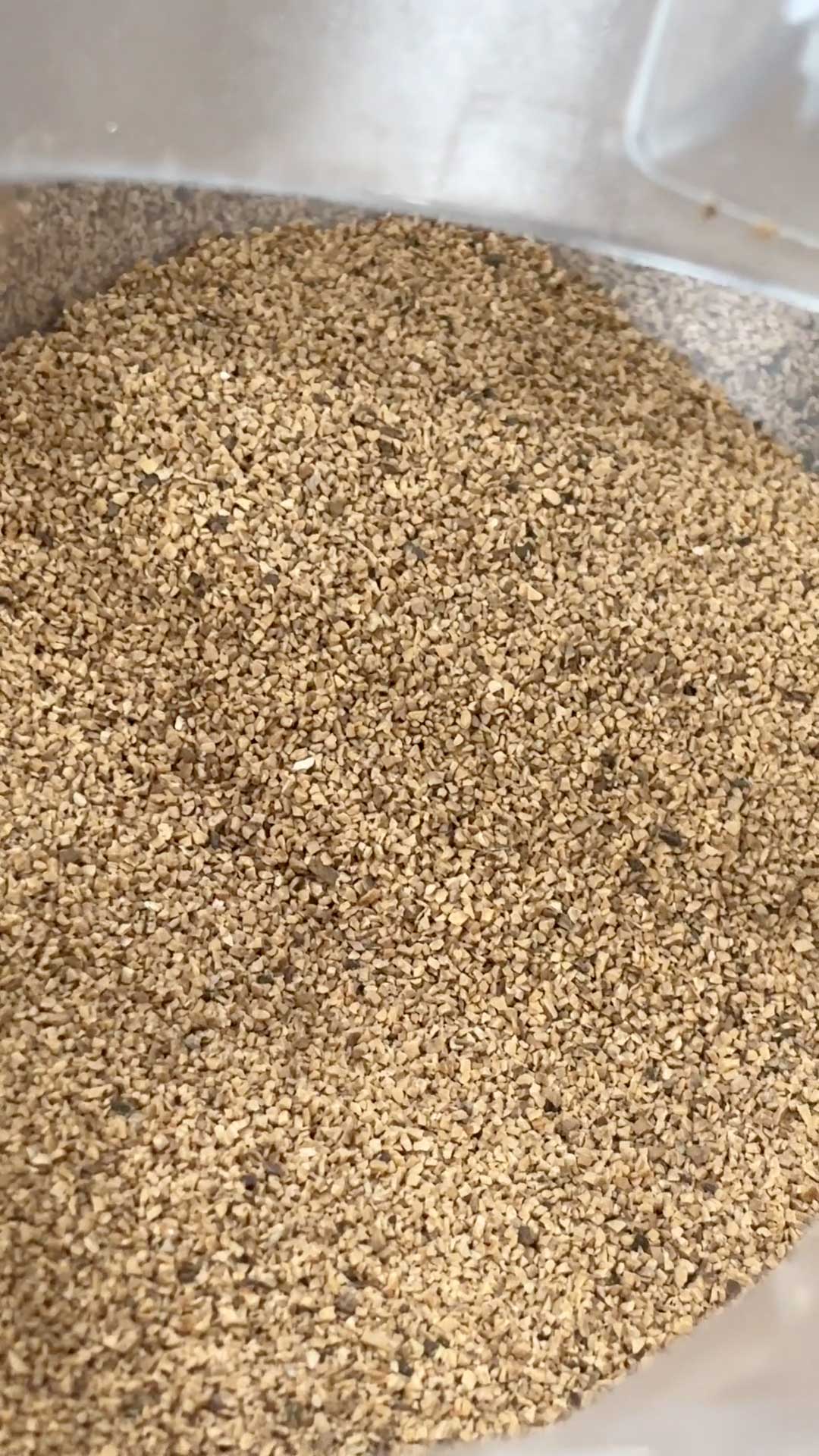 Photo of ground walnuts