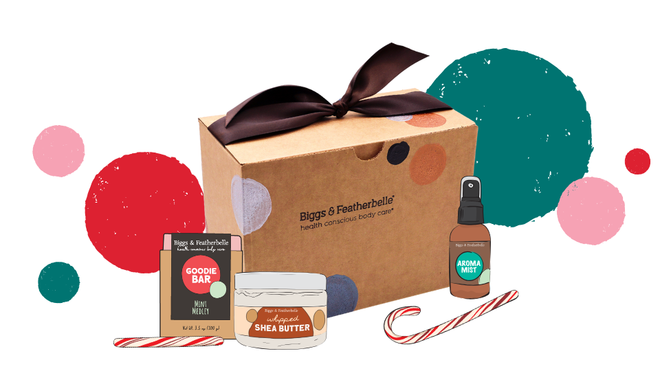 Cosmetic set with a box, jar, and bottle on a white background