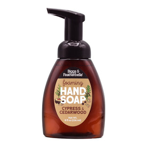 CYPRESS & CEDARWOOD Foaming Hand Soap (8oz) by Biggs & Featherbelle®