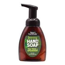 TEA TREE & SPEARMINT Foaming Hand Soap (8oz) by Biggs & Featherbelle®