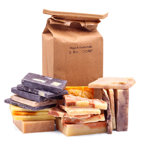 Biggs & Featherbelle® – 2LBS Odds & Ends Bargain Bag of Soap